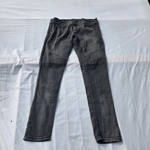 SULFR Men's Charcoal Slim Fit Jeans